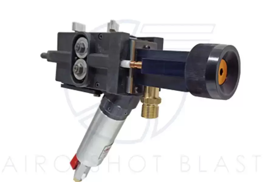 Flame spray gun view 3