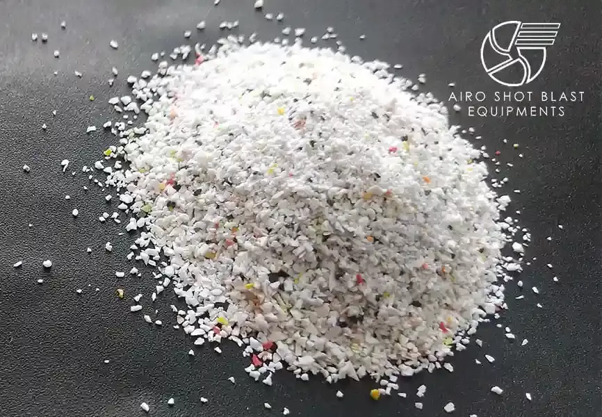 Plastic abrasive view 2