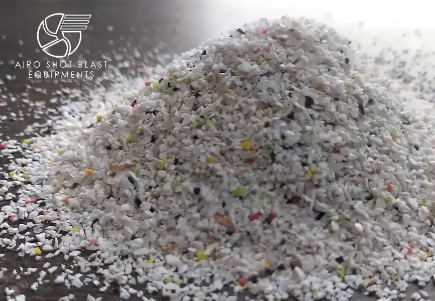 Plastic abrasive view 3