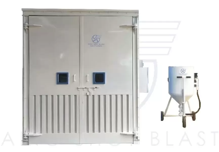 Grit Blasting Room view 2