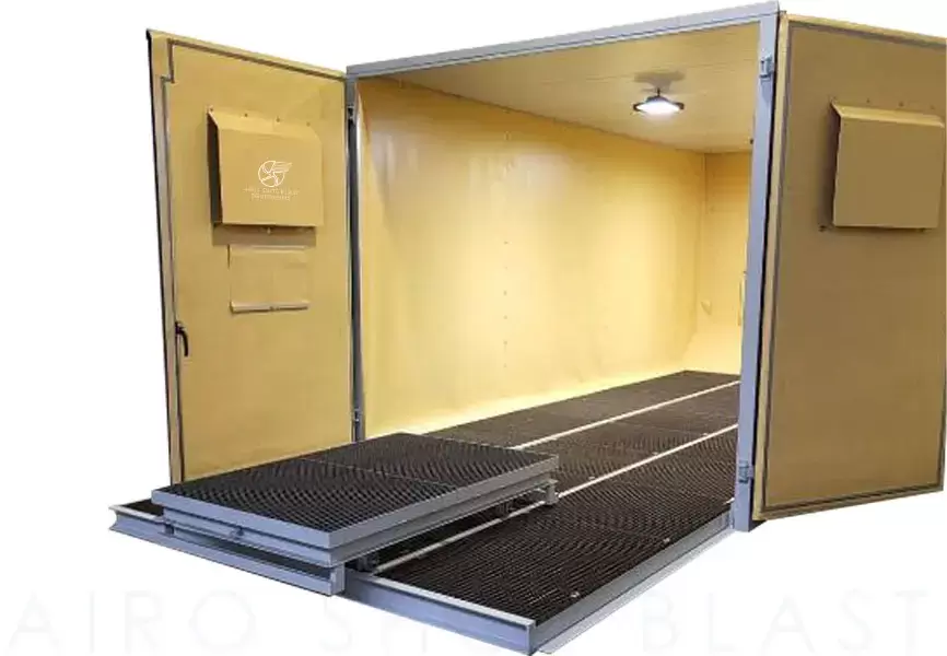 Grit Blasting Room view 3