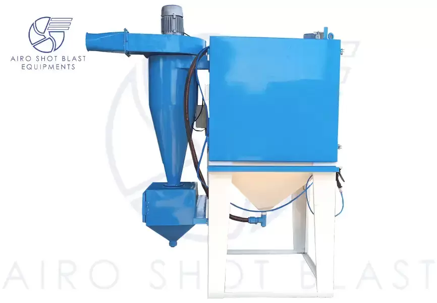 Suction Blasting Cabinet view 4